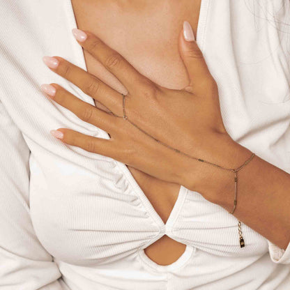 Starburst Hand Chain Bracelet