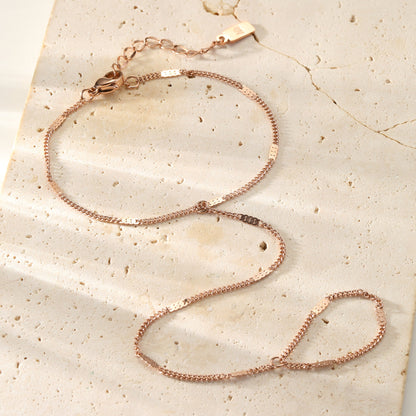 Starburst Hand Chain Bracelet