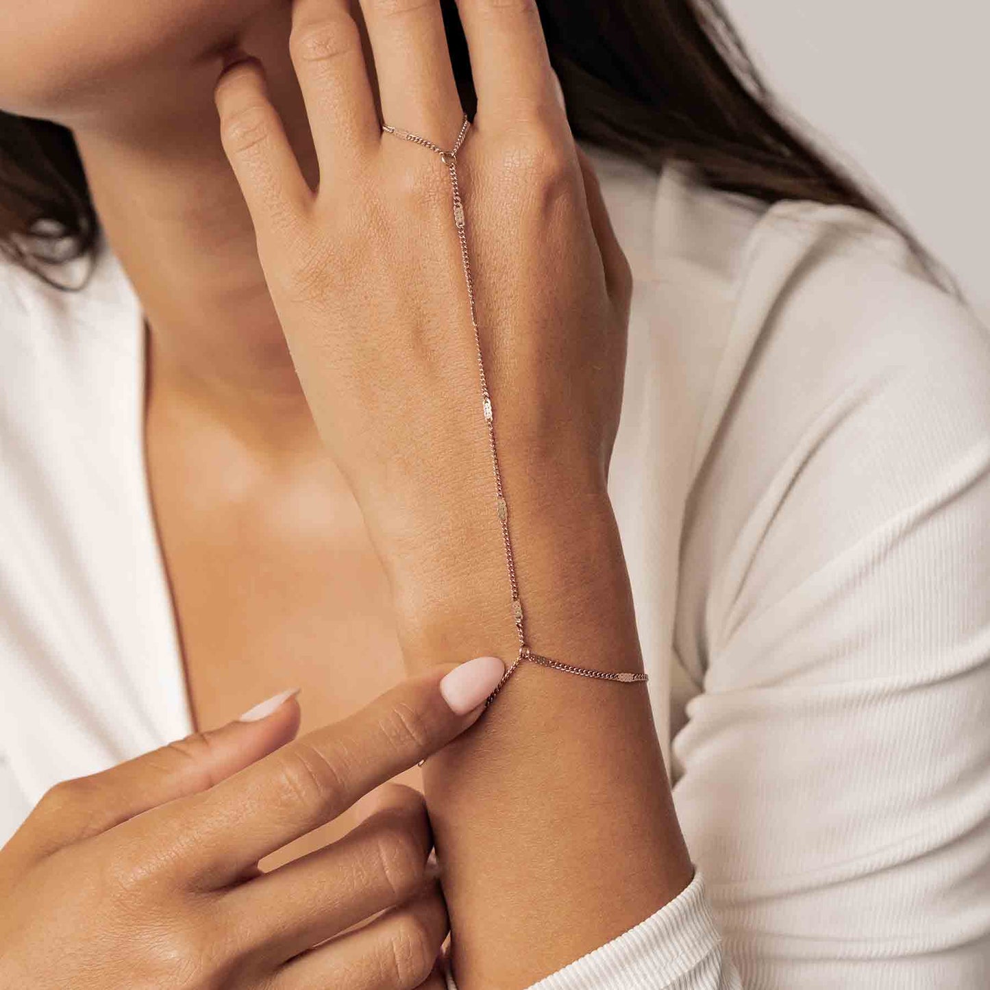 Starburst Hand Chain Bracelet