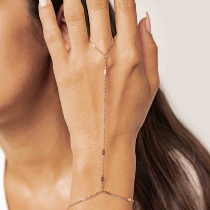 Starburst Hand Chain Bracelet