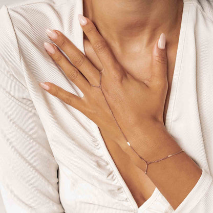 Starburst Hand Chain Bracelet