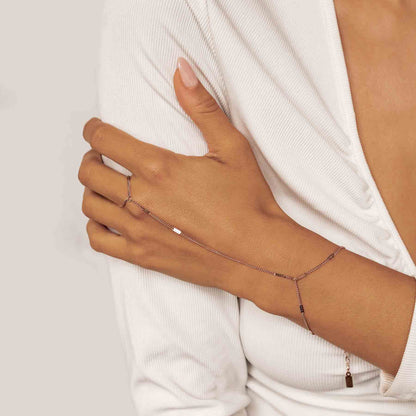 Starburst Hand Chain Bracelet