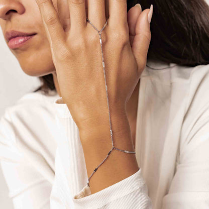 Starburst Hand Chain Bracelet