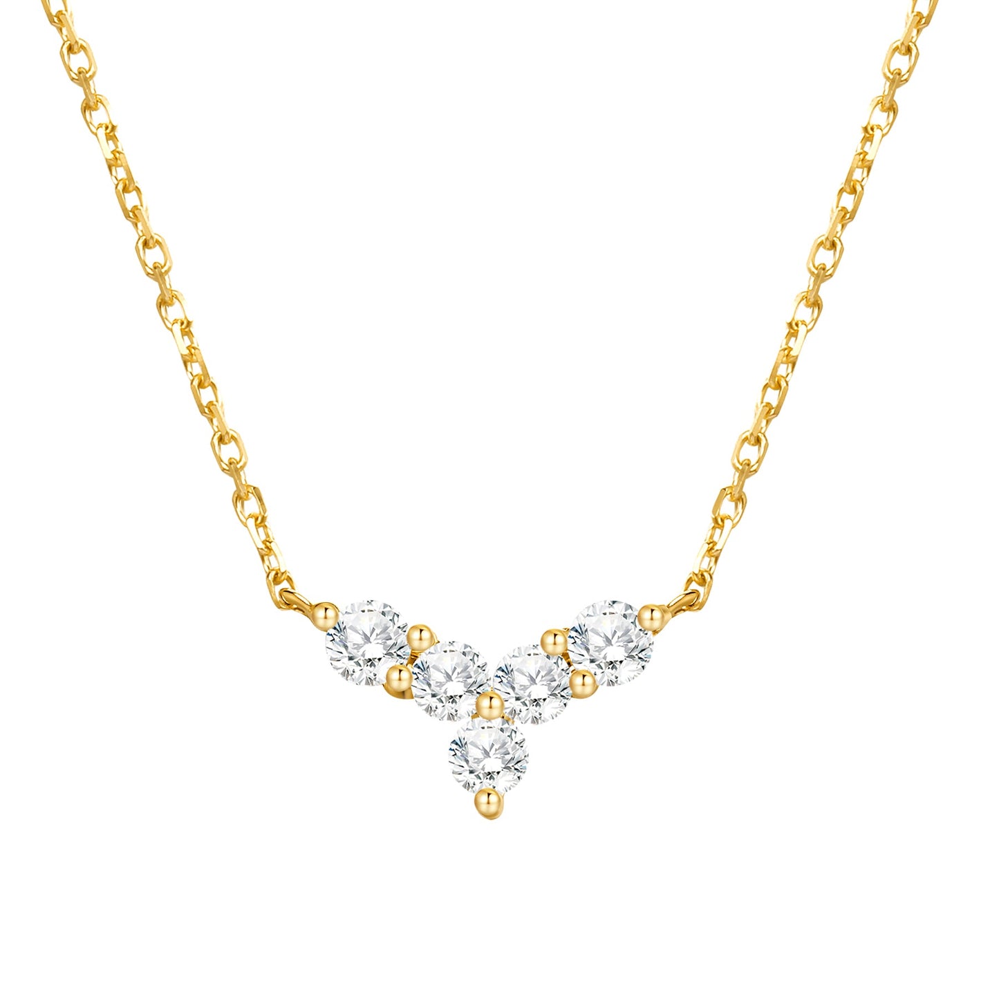 Strength Necklace 14K Gold