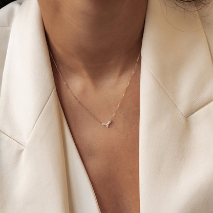 Strength Necklace 14K Gold