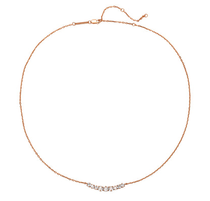 Tennis Glow Necklace Sterling Silver