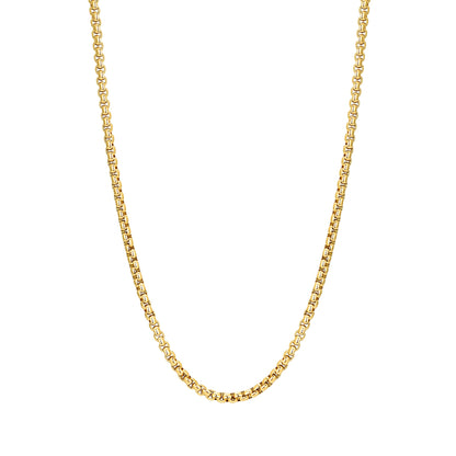 Thick Box Chain Necklace Waterproof