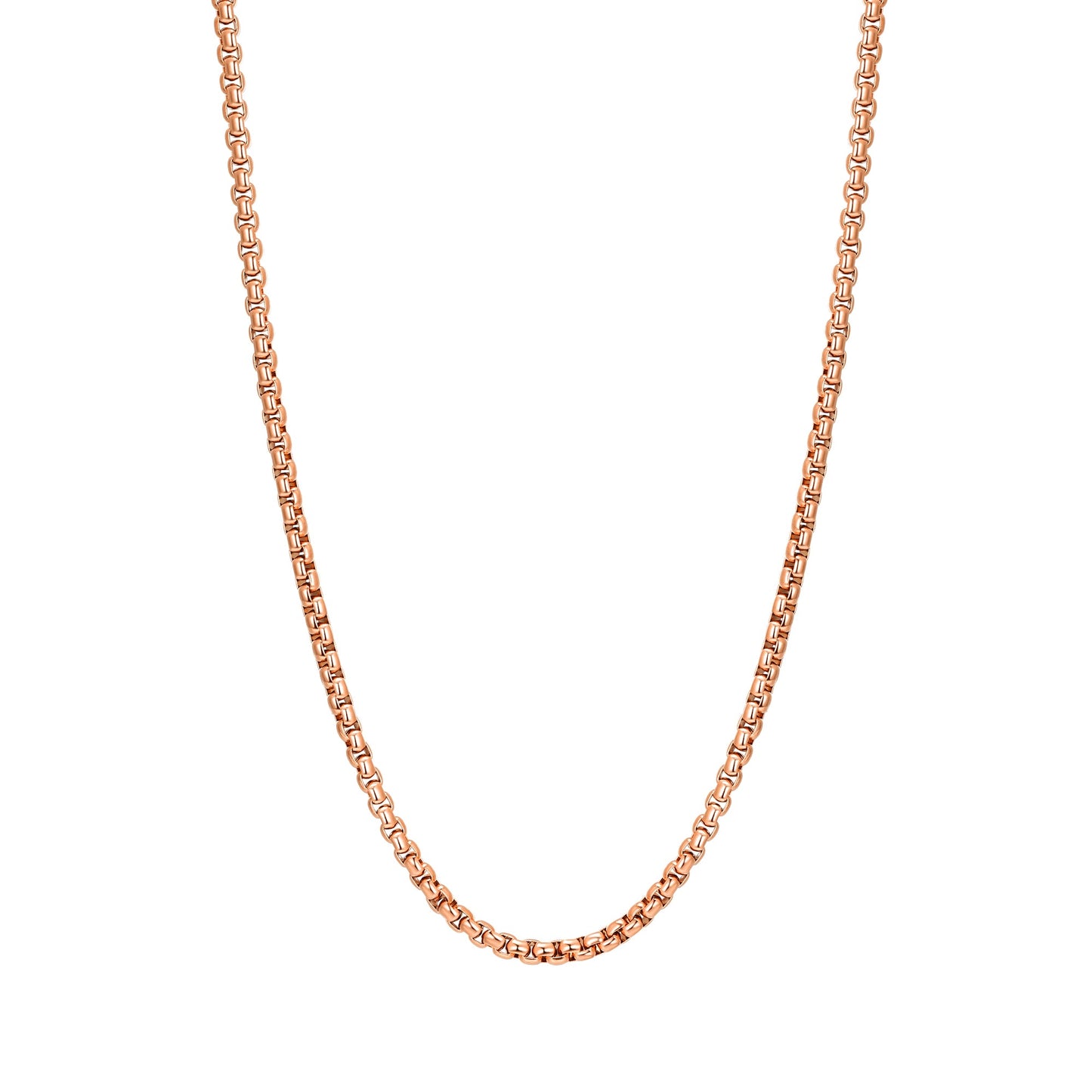 Thick Box Chain Necklace Waterproof