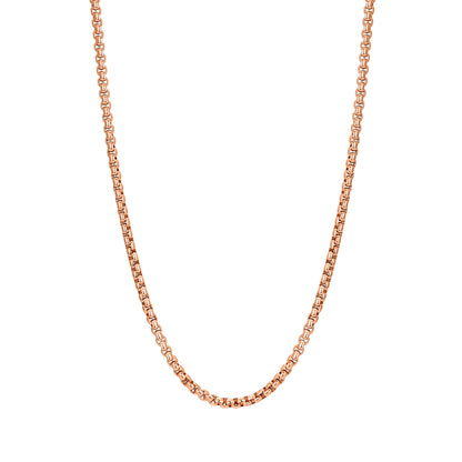 Thick Box Chain Necklace Waterproof