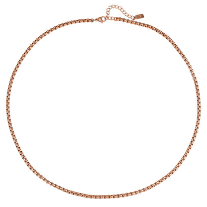 Thick Box Chain Necklace Waterproof