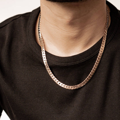 Thick Cuban Chain Necklace Waterproof