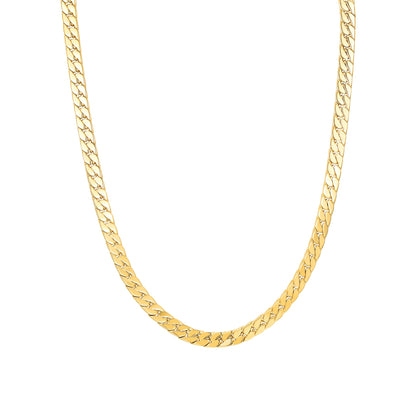 Thick Cuban Chain Necklace Waterproof