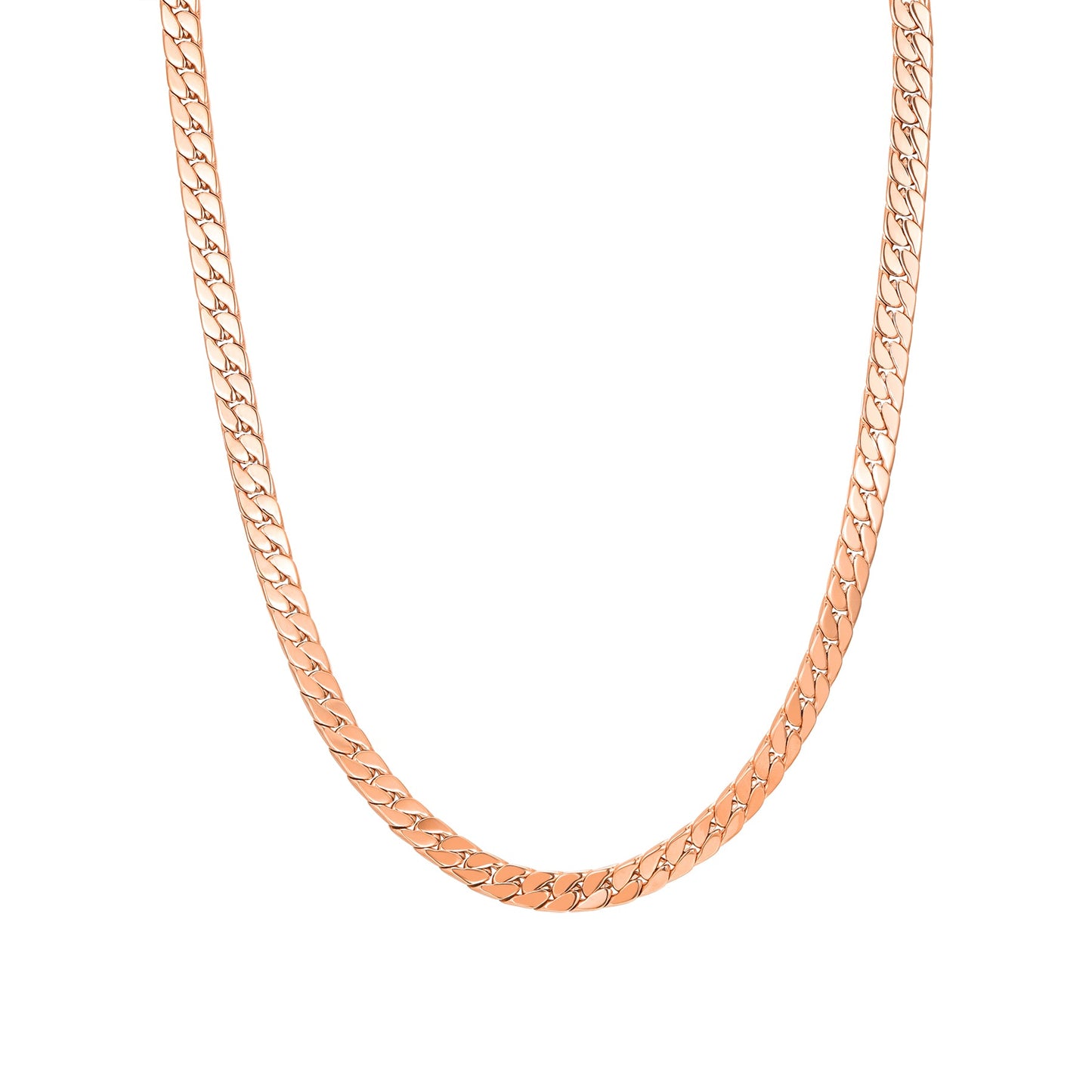 Thick Cuban Chain Necklace Waterproof
