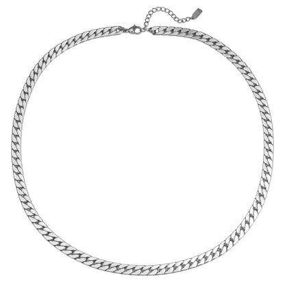 Thick Cuban Chain Necklace Waterproof