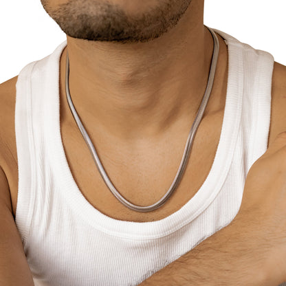 Thick Snake Chain Necklace Waterproof 55-60cm