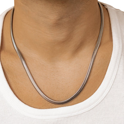 Thick Snake Chain Necklace Waterproof 55-60cm