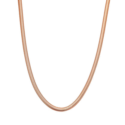 Thick Snake Chain Necklace Waterproof 55-60cm