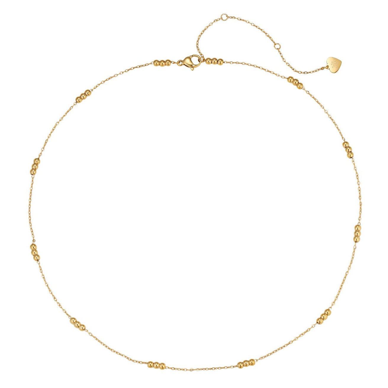 Three Satellite Chain Necklace Waterproof