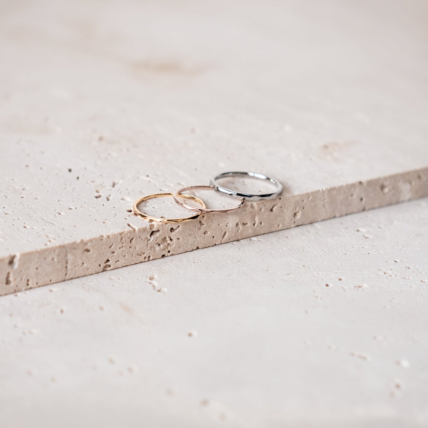 Twist Stack Ring Stainless Steel