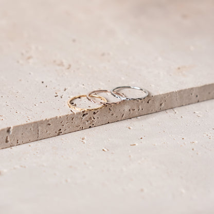 Twist Stack Ring Stainless Steel