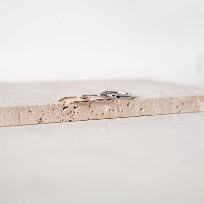 Twist Stack Ring Stainless Steel