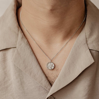 Virgo Star Constellation Necklace