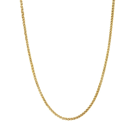 Wheat Chain Necklace Waterproof