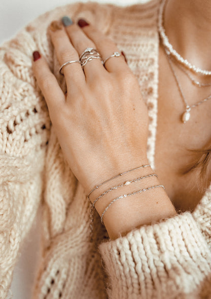 Pearl Bracelet Sterling Silver