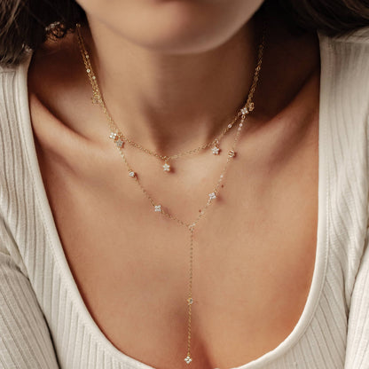 Bloom Necklace Set Sterling Silver