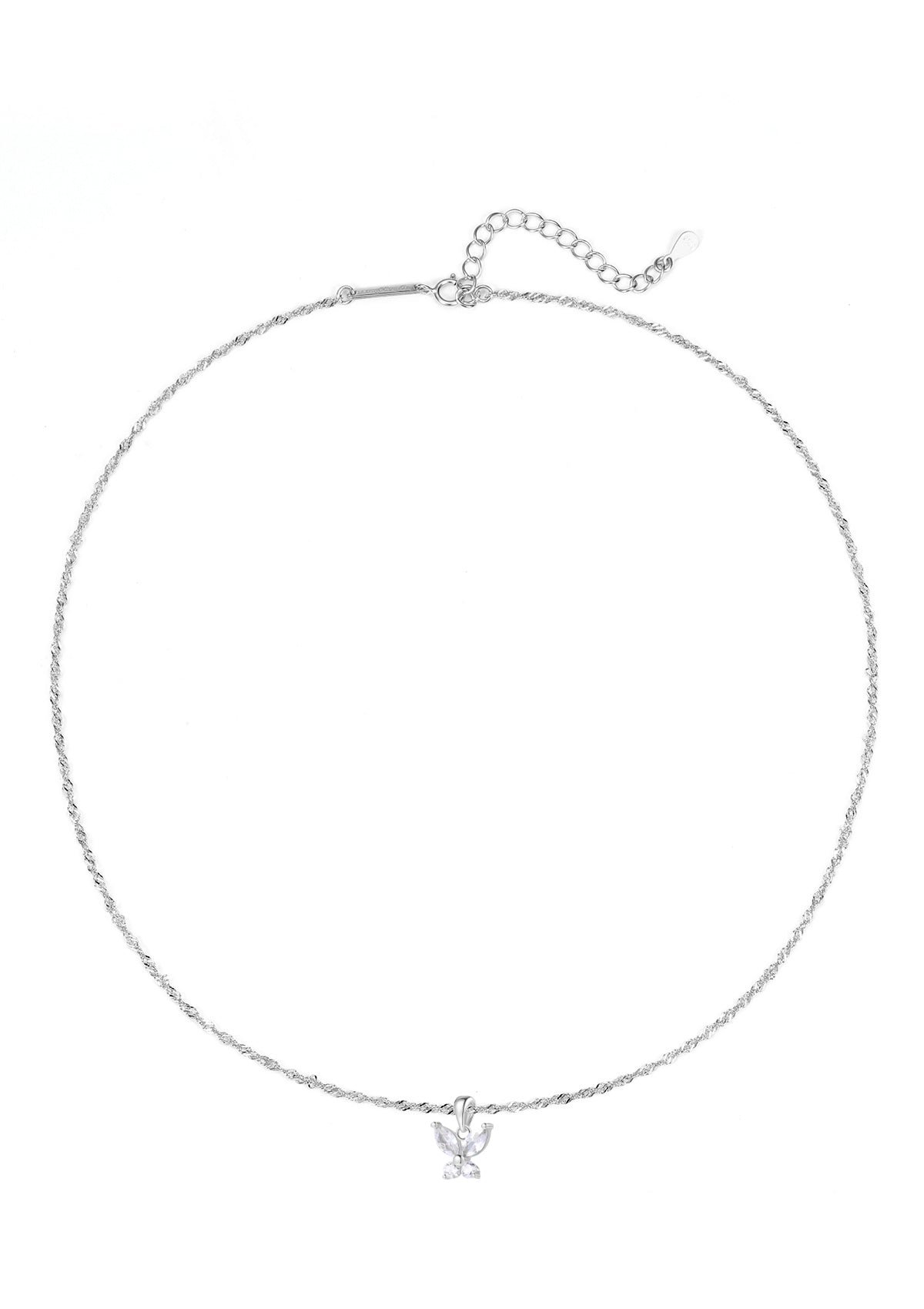 Butterfly Pendant for Victorious & Thriving in Silver