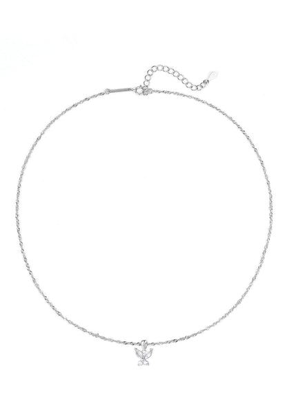 Butterfly Pendant for Victorious & Thriving in Silver