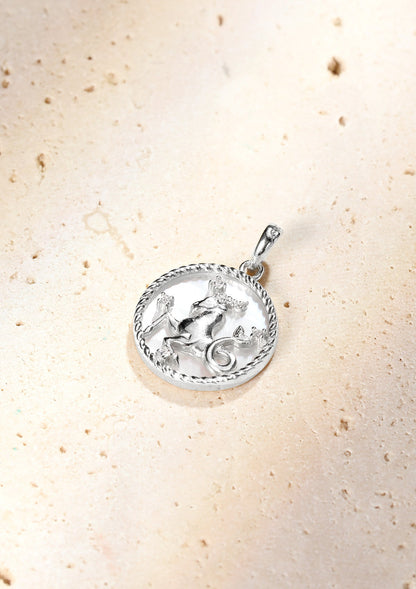 Capricorn Zodiac Pendant Necklace