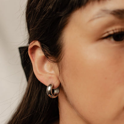 Chunky Hoop Earrings