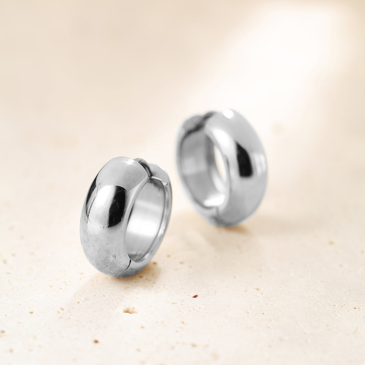 Chunky Hoop Earrings