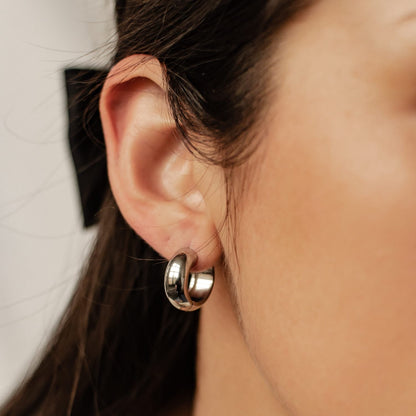 Chunky Hoop Earrings
