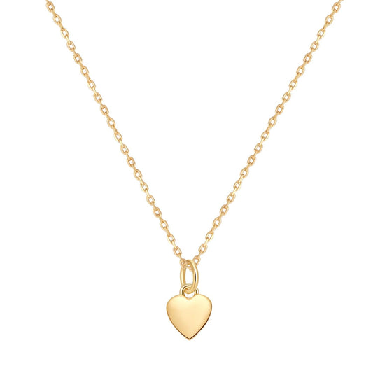Compassion Pendant Necklace 14K Gold