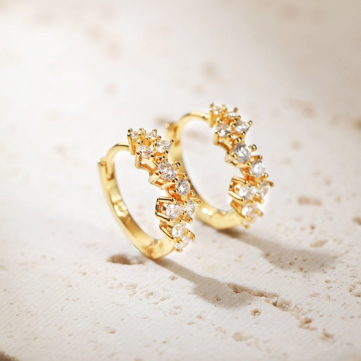 Constellation Huggie Earrings Sterling Silver