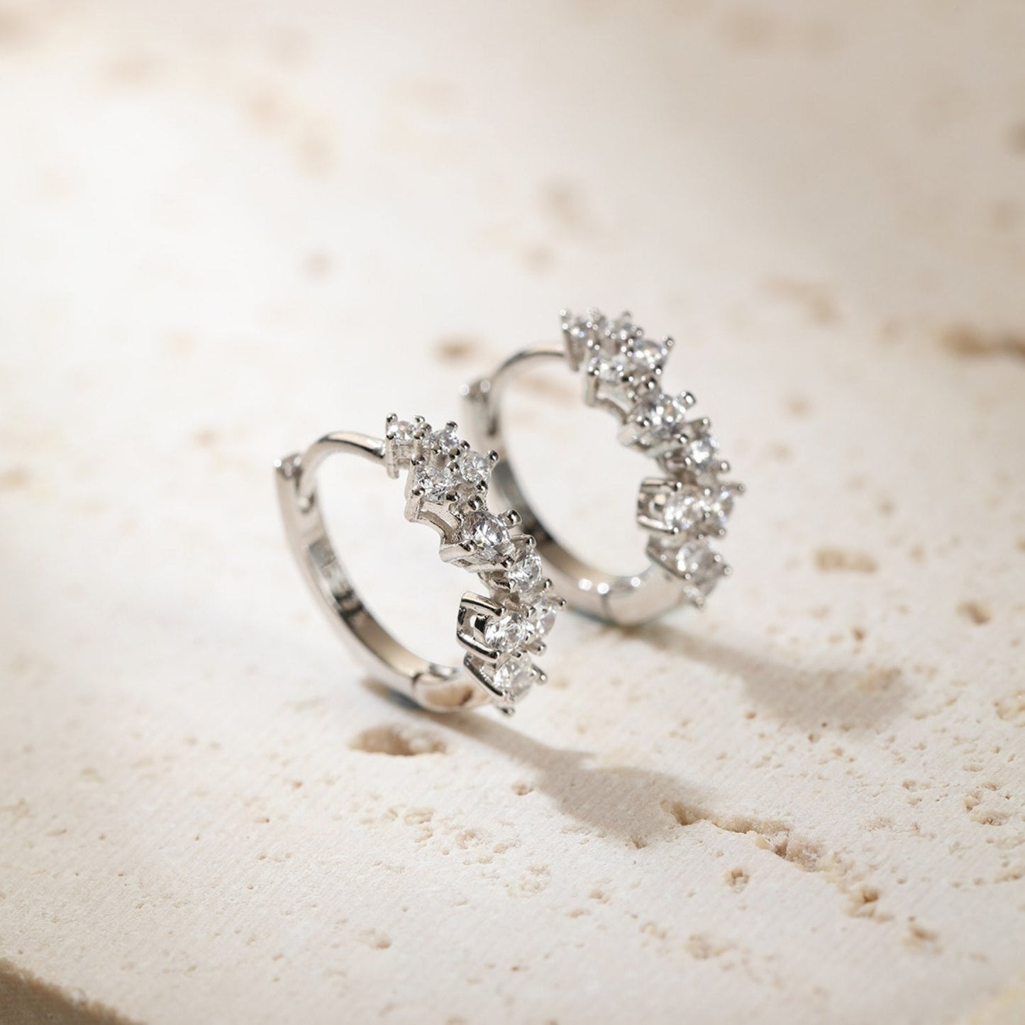 Constellation Huggie Earrings Sterling Silver