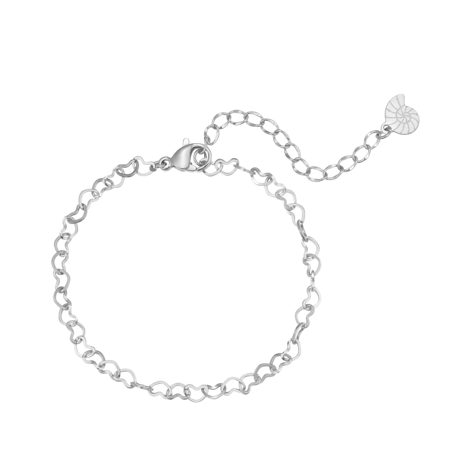 Delicate Heart Chain Bracelet