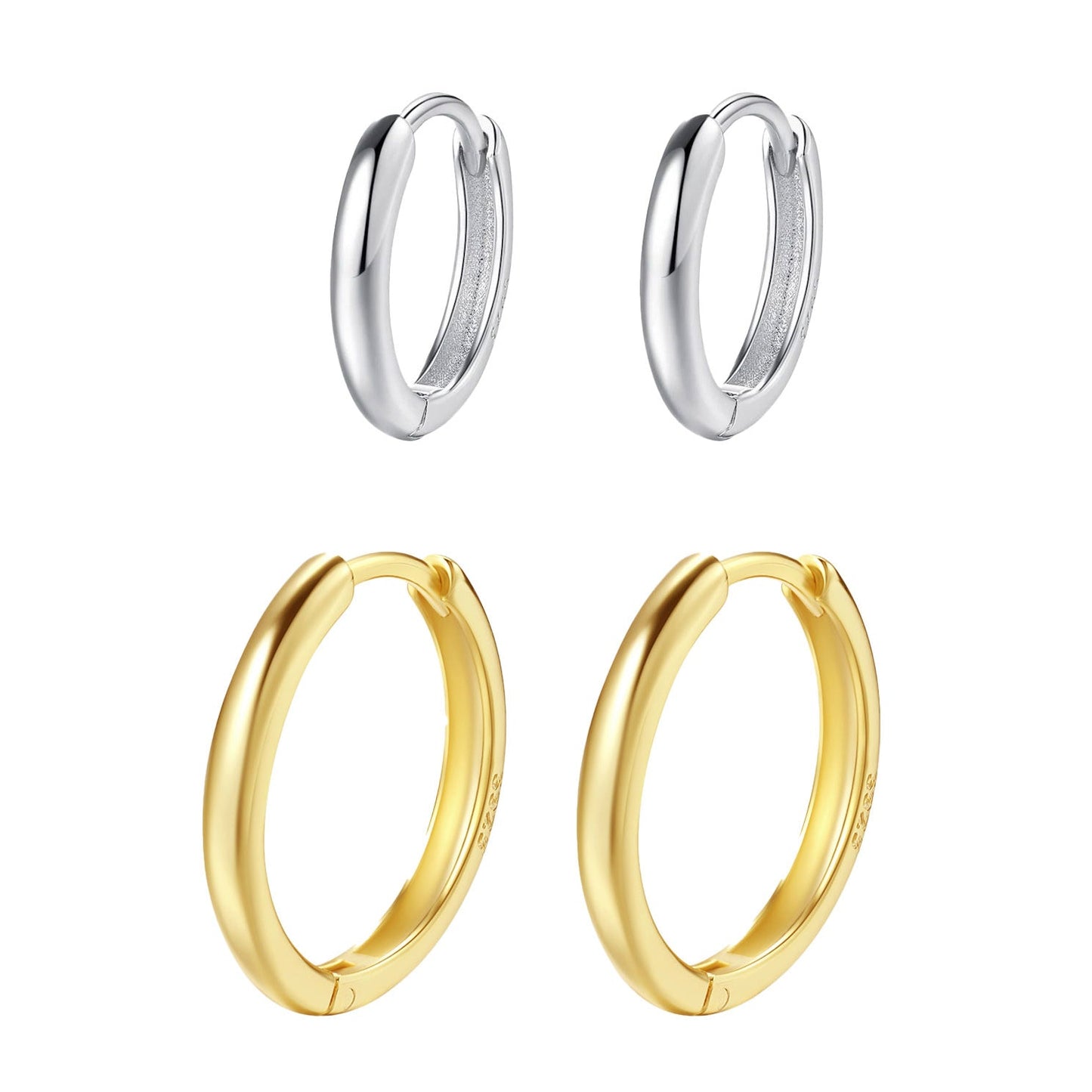 Duo Grace Earring Set Sterling Silver