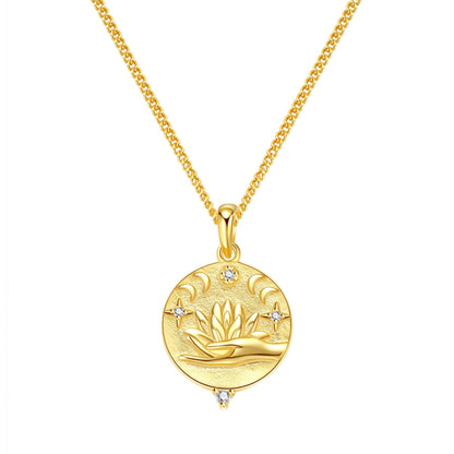 Faith Pendant Necklace Sterling Silver