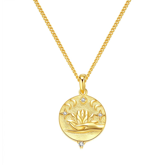 Faith Pendant Necklace Sterling Silver