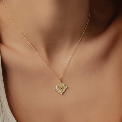 Fearless Pendant Necklace Sterling Silver