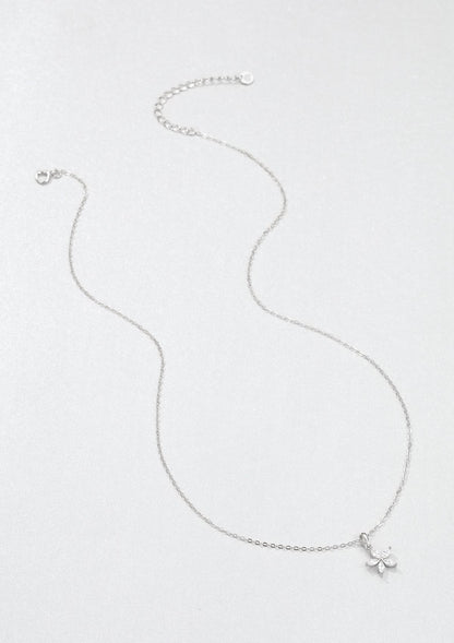 Gemstone Daisy Chain Necklace Sterling Silver