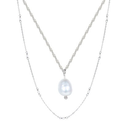 Glamor Necklace Set Sterling