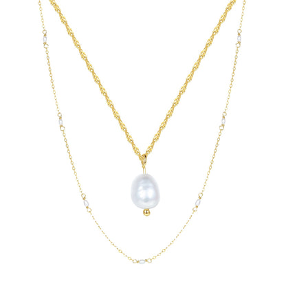 Glamor Necklace Set Sterling