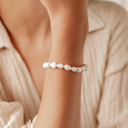 Grace Pearl Bracelet Sterling Silver