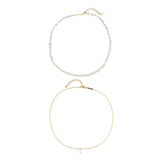 Harmony Necklace Set Sterling Silver