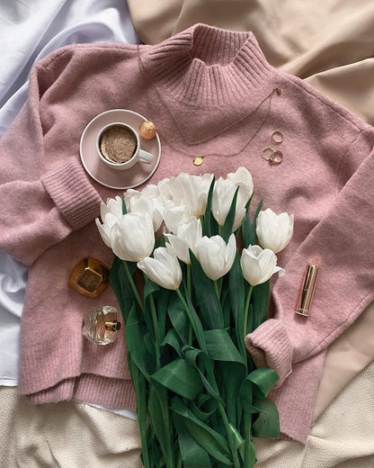 Layered Circle Necklace Gold