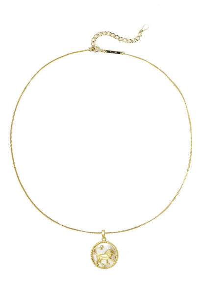 Leo Zodiac Pendant Necklace